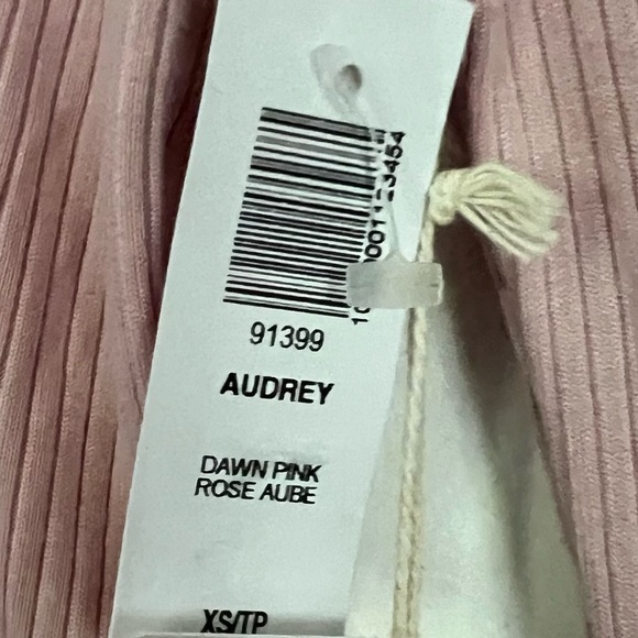 Wilfred Pink Audrey Ribbed Collared Button Up Maxi Dress NWT XS - Picture 10 of 10